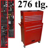 Carucior de scule complet echipat - 276 piese